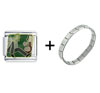 Opening A Gift  Italian   Charm  Bracelet