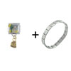 Pug In  Arizona  Combination Italian Charm Bracelet