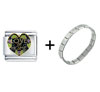 Love At Home Italian  Charm   Bracelet 