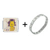 Baby  Leo  Italian Charm Bracelet