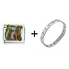Grinch Max With Gifts Italian Charm Bracelet