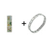 Jack And Jill Italian Charm  Bracelet 