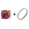 Curious George Graduates From  School  Italian  Charm  Bracelet