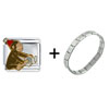  Happy   Birthday  Curious George Italian Charm Bracelet