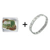 Van  Car  Combination Italian Charm Bracelet