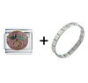 Love Birds Italian Charm Bracelet FBT_X2_V3942_PG_STARTER