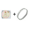  Wedding  Matrimony Italian Charm Bracelet