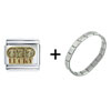 777  Lucky  Italian Charm Bracelet