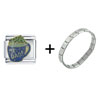 #1 Dad Mug Combination Italian Charm Bracelet