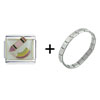 Crayon  Rainbow  Italian Charm Bracelet