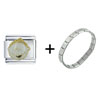 Freckle Faced  Boy   Italian   Charm  Bracelet