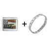 Soldiers Of Past Italian Charm  Bracelet 