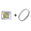  Shooting   Star  Italian Charm Bracelet