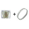 Blackjack Italian Charm Bracelet