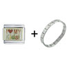 I Heart My  Kids  Italian Charm Bracelet FBT_X2_V799Z_PG_STARTER