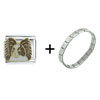 Papillon Combination Italian Charm Bracelet