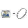 Mary And Child Combination Italian Charm Bracelet