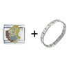  Little   Girl  Combination Italian Charm Bracelet