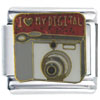 I Heart My Digital Camera Italian Charm