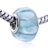  Blue  Cloud  Murano   Glass  European Beads