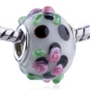 Murano Flower European Beads