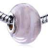Light Pink Flow Murano Glass European Beads