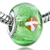 Switzerland Flag  Murano   Glass  European Beads