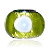 Azure Cricle Murano  Glass  European Beads