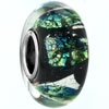 Black Ball Green Blue Stripes All Brand Murano Glass Beads Charms Bracelets