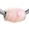Delicate  Pink  Rose  Murano   Glass  European Beads