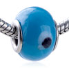 Evil Eye  Blue   Murano   Glass  European Beads