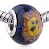 Smiley Sun Face Polymer Clay European Beads