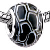 Cobblestone Polymer Clay European  Beads 