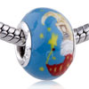 Moon And Star Polymer Clay European  Beads 