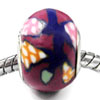 Millefiori Polymer Clay European  Beads 