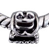 Frog  Silver  Plated European Beads