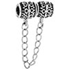 Chain Linked Metalwork Dangle European Beads