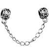 Chain Linked Antique Finished Pewter Dangle European Beads