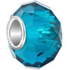 Blue Crystal Gorgeous Murano Glass Beads Charms Bracelets