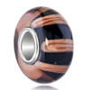 Pugster Tan And Black European Beads