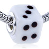 Devil's Bones Murano  Glass  European Beads