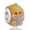Bule Dragonfly Yellow Animal Fit All Brands  Murano Glass Beads   ... 