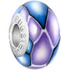 Pugster Purple Pale Blue Irregular Shape Polymer Clay