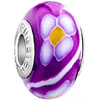 Pugster Tanzanite With White Flower And Stripes
