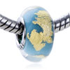 Encased  Gold  Foil Murano Glass European Beads