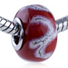 Bolt Of Lightning Murano  Glass  European Beads
