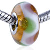 Sunny  Yellow   Red   Green  And Whtie Cloud Translucent Murano  ... 