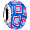 Purple Red And Turquoise Polymer Clay Beads Charms Bracelets