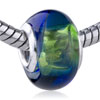  European Beads - Green And Blue European Beads