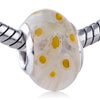 Yellow Mille Fleurs European Beads GB_KS203